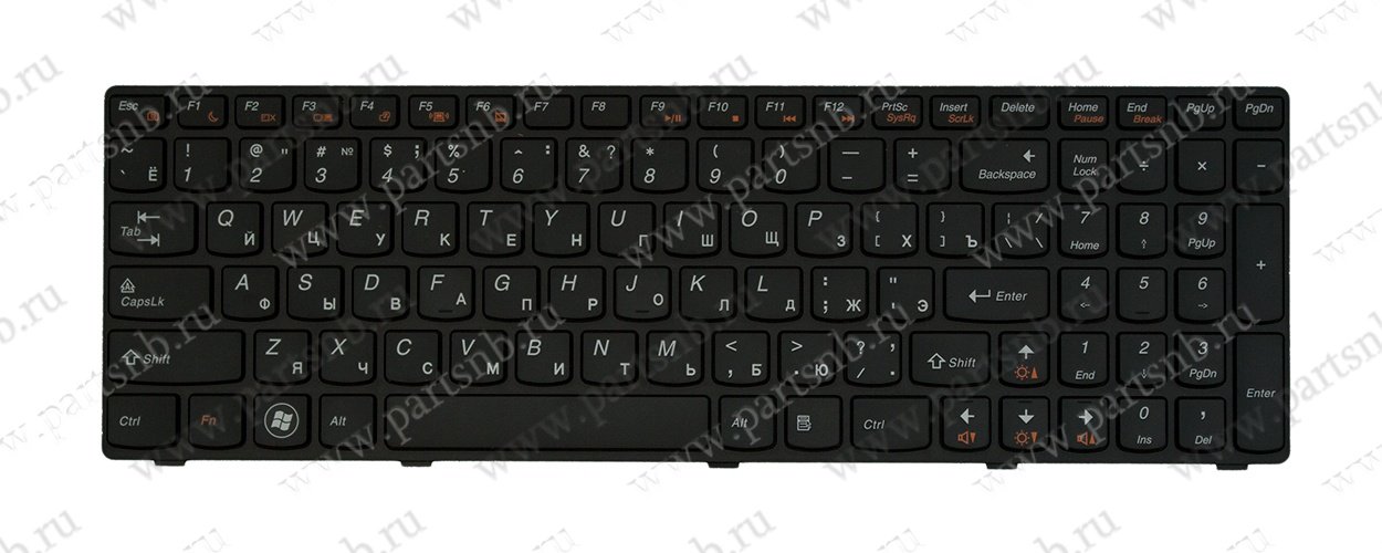 Купить клавиатура для ноутбука Lenovo IdeaPad V570  